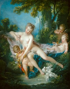 Venus consolando a Cupido